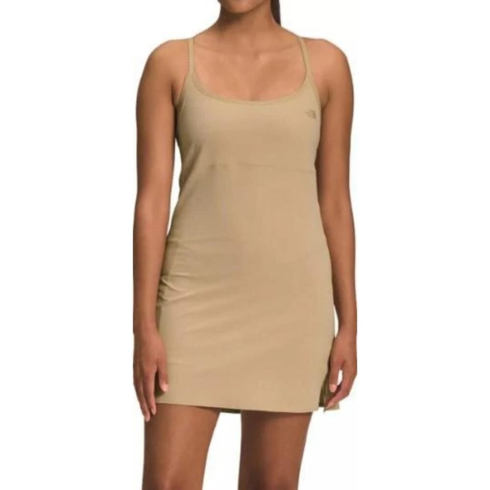 The North Face Women's Arque Hike Dress Khaki Stone Lightweight Stretch Large